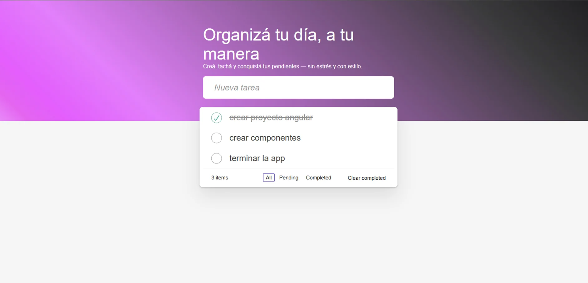 ToDo App cover
